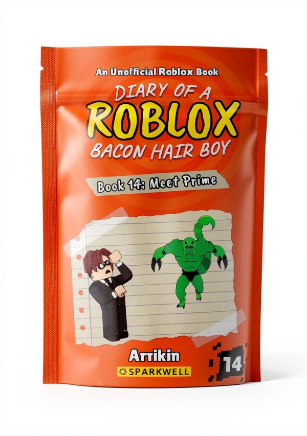 Diary of a Roblox Bacon Hair Boy, Book 14, English Edition-0