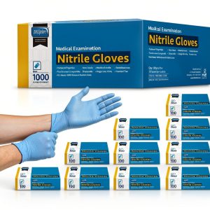 Inspire Nitrile Exam Gloves - Original Quality Cobalt Blue Gloves-0