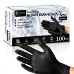 PROMEDIX P 6 Mil Nitrile Exam Gloves Powder-Free Latex-Free 100 Count-0