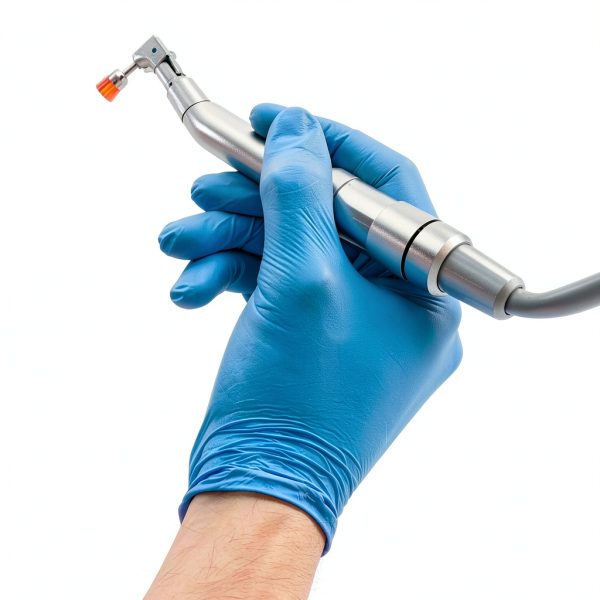 Blue Nitrile Exam Gloves INTCO Latex-Free Powder-Free Large 1000 Case-3