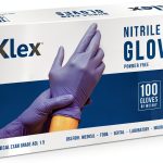 Klex Nitrile Exam Gloves Medical Grade Powder Free Lavender Unisex-0