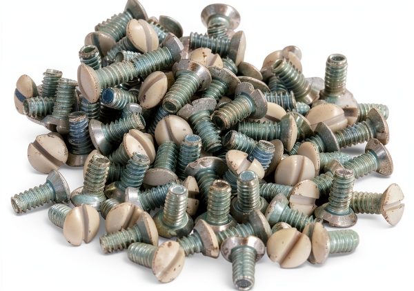 Leviton 5/16-Inch Oval Head Wall Plate Screws, 6-32 Thread, 100-Pack,-0