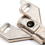 Blum 175L Series Face Mount Screw Plates 0mm Nickel Steel-0